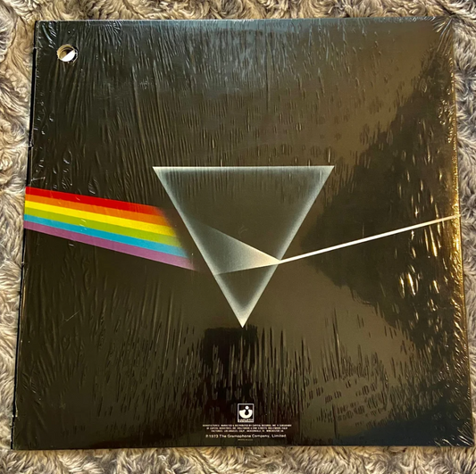 Pink Floyd: Dark Side On The Moon Vinyl LP - Posters & Stickers VG+ Harvest 1973