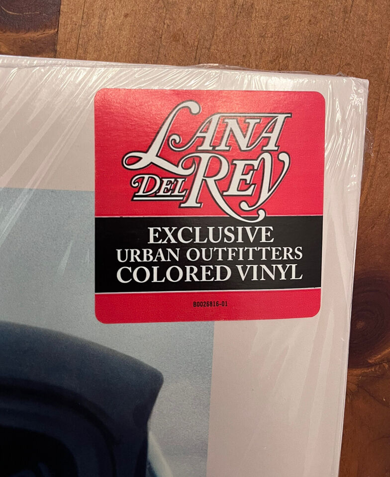 Lana Del Rey-Lust For Life (Urban Outfitters Coke Bottle Clear) Vinyl Brand New